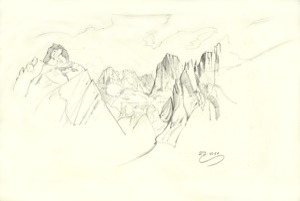 Dolomitenlandschaft Palagruppe