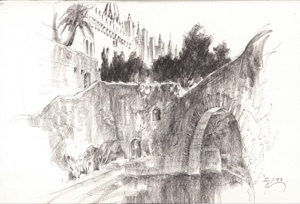 Palma, Bridge to the Castle