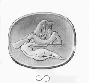 Erotische Zeichnung
