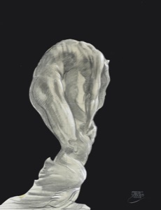 Bent Figure for “Funeral March”