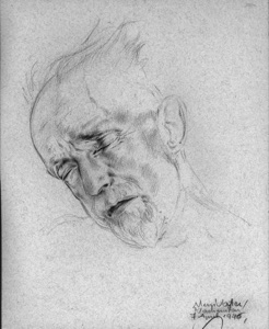 Cäsar Berann. "Agonie"