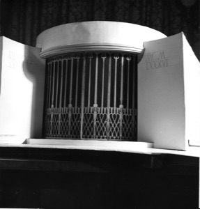 Mausoleum Schwarzkopf, Eingangsbereich