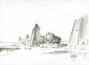 Luxor, Tempelreste