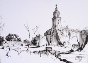 Church near Teotihuacan