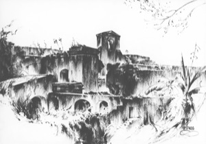 Ruine in Antigua