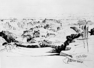 Landscape around Sunta Khan