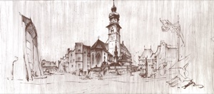 Hall in Tirol, Oberer Marktplatz