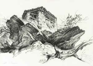 Hut near Raron