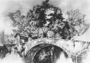 Bridge with Chapel near Aquila, Dongio