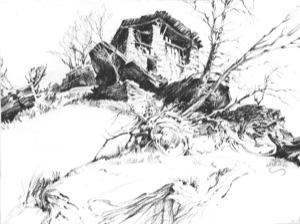 Hut near Raron