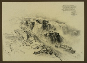 Nordischer Wasserfall