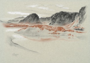 Autumn Landscape from Northern Norway
