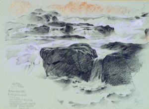 Neiden, Wasserfall