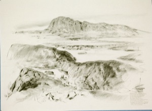Lakes in the Tundra Mountains