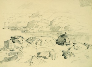 Shelters in the Tundra Mountains