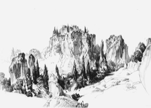 Zypressenfelsen