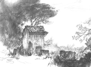Hut under a Tree