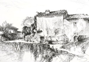Lourmarine, Bauernhaus in