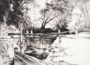 Guildford, Schleuse in