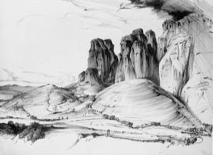 Meteora Rocks, "The Breasts of the Rocks"