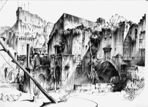 Matera, "The Gothic House"
