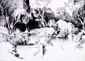 Masonry near Nago