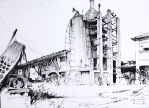 Lime Kiln near Verona, 2
