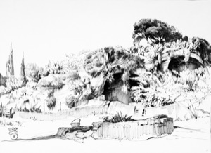 Grotto on the Gargano Peninsula