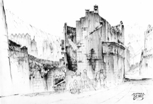 Matera, Strassenbild