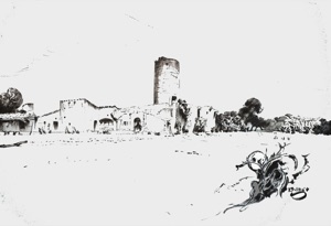 Farmstead with Tower